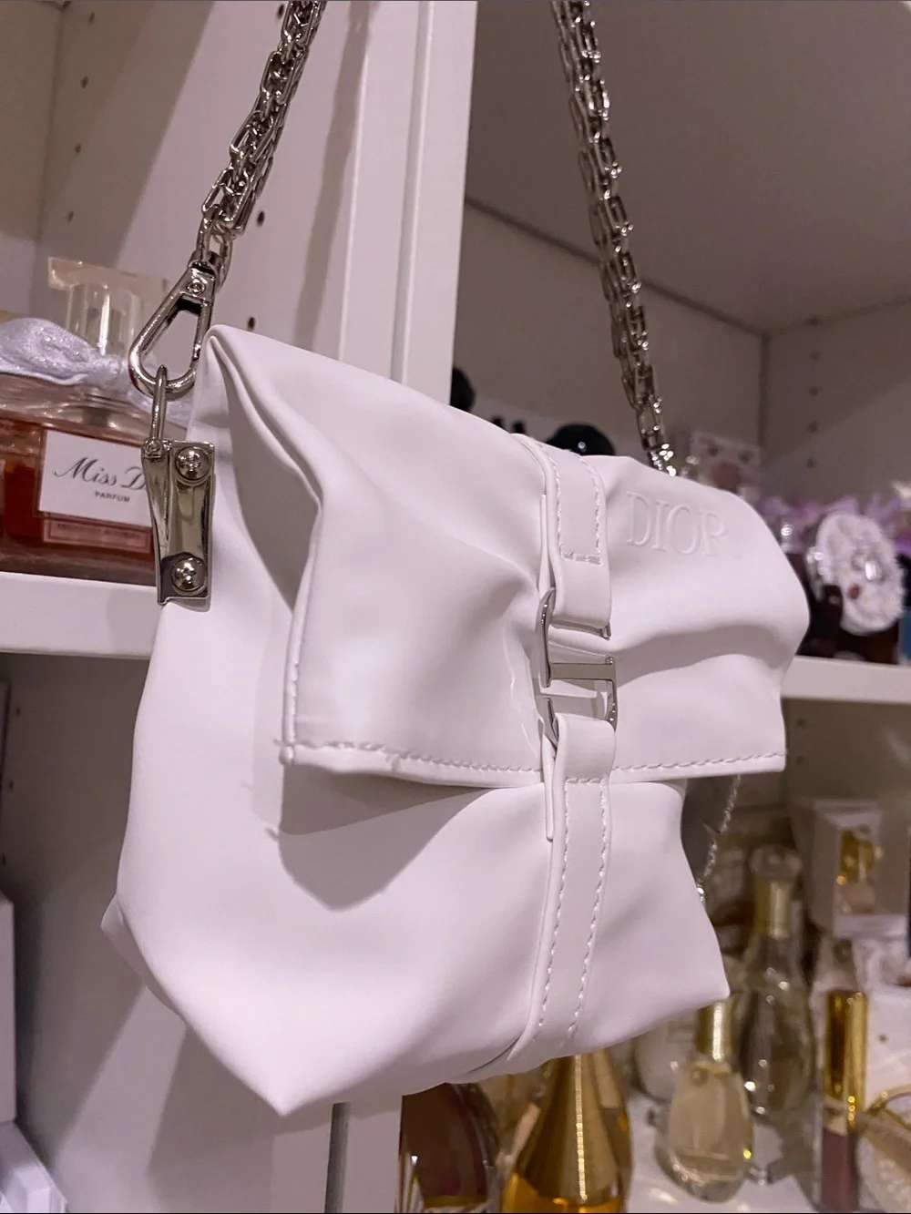 Dior White with Silver Mini Bag-GWP